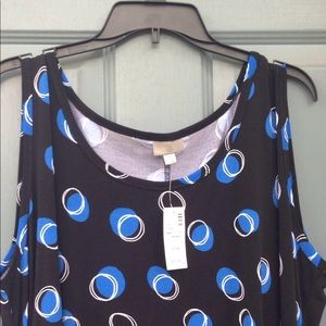 Brand new blue print dress 22/24